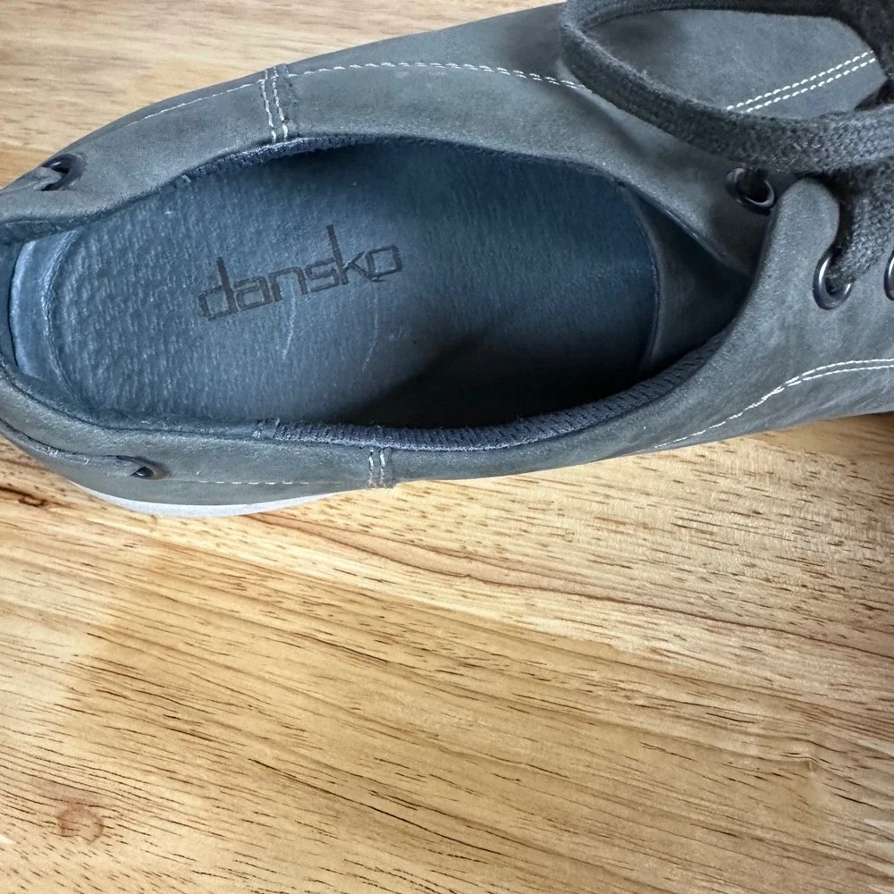 Dansko Vaughn Casual Sneakers Mens Green Suede Leather Lace‎ Up EU 47 US 13.5-14